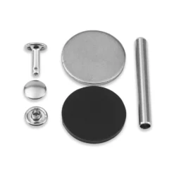 Prym Nagler rørformet 9mm – 12stk – Messing / Sølv