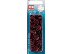 Prym Non-sew Color Snaps – Ø12.4 – Brun