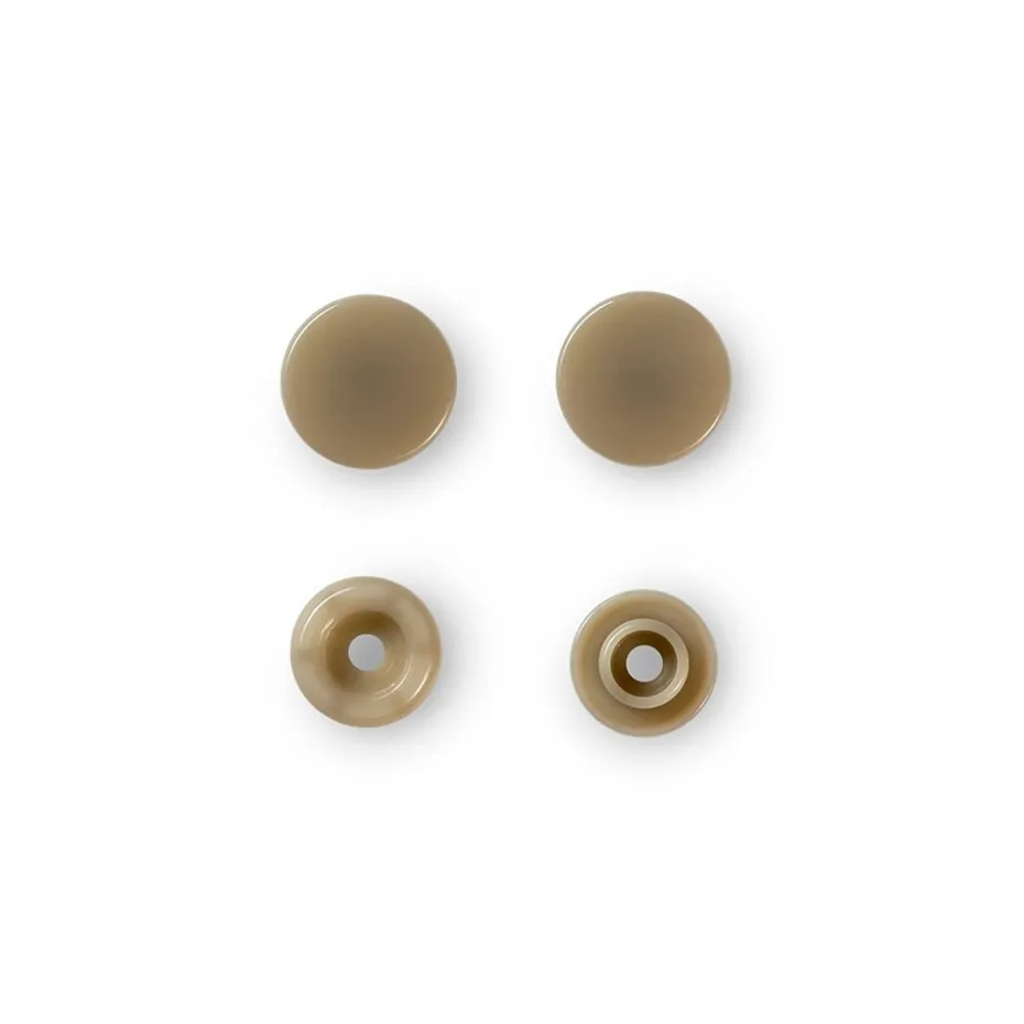 Prym Non-sew Color Snaps – Ø12.4 – Champagne
