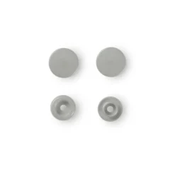 Prym Non-sew Color Snaps – Ø12.4 – Grå