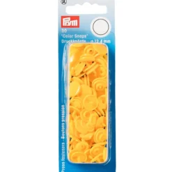Prym Non-sew Color Snaps – Ø12.4 – Gul