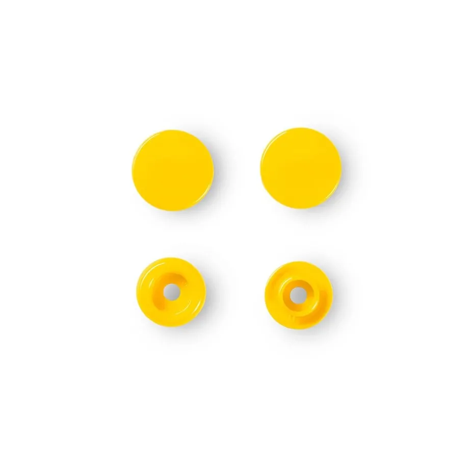 Prym Non-sew Color Snaps – Ø12.4 – Gul