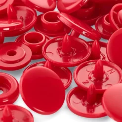 Prym Non-sew Color Snaps – Ø12.4 – Rød