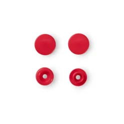 Prym Non-sew Color Snaps – Ø12.4 – Rød