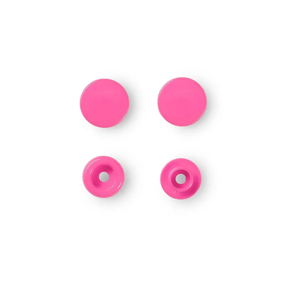 Prym Non-sew Color Snaps – Ø12.4 – Rosa