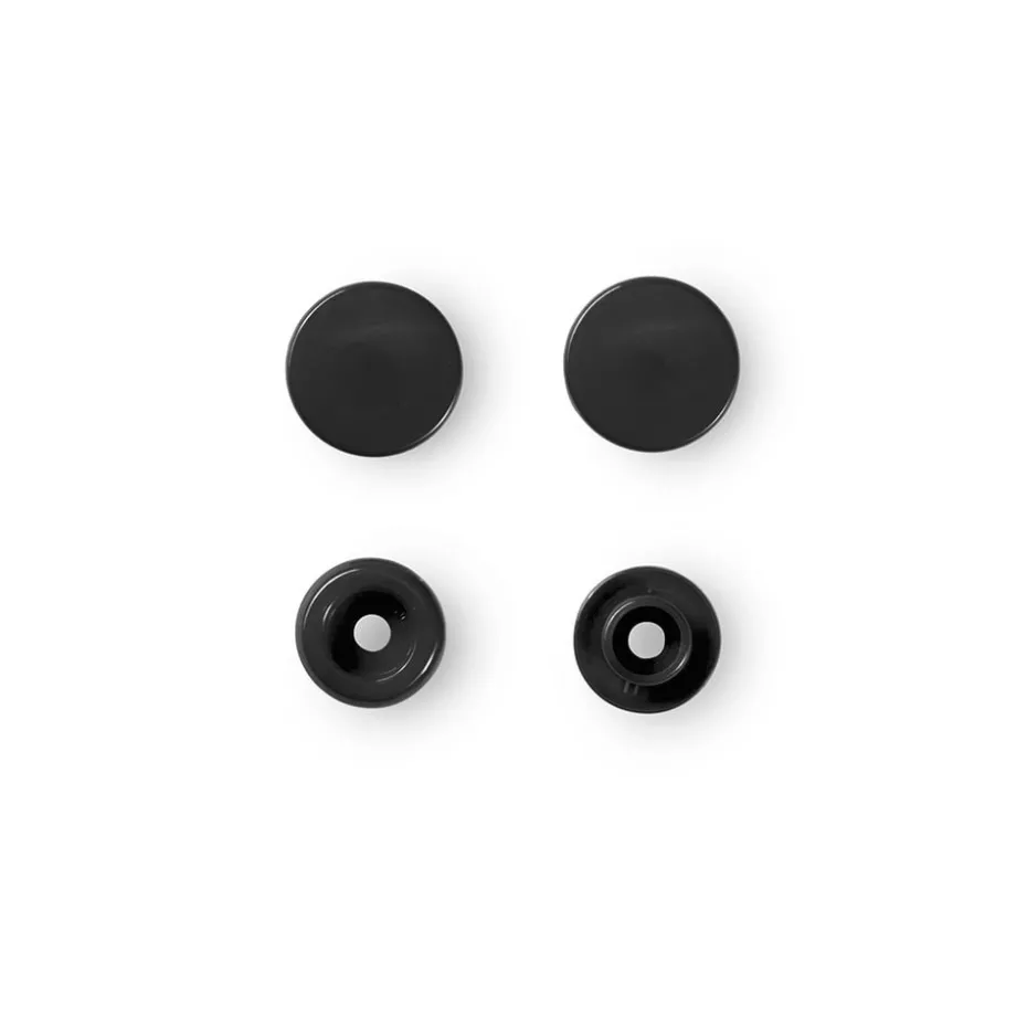 Prym Non-sew Color Snaps – Ø12.4 – Sort