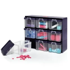Prym Organizer box with 9 boxes