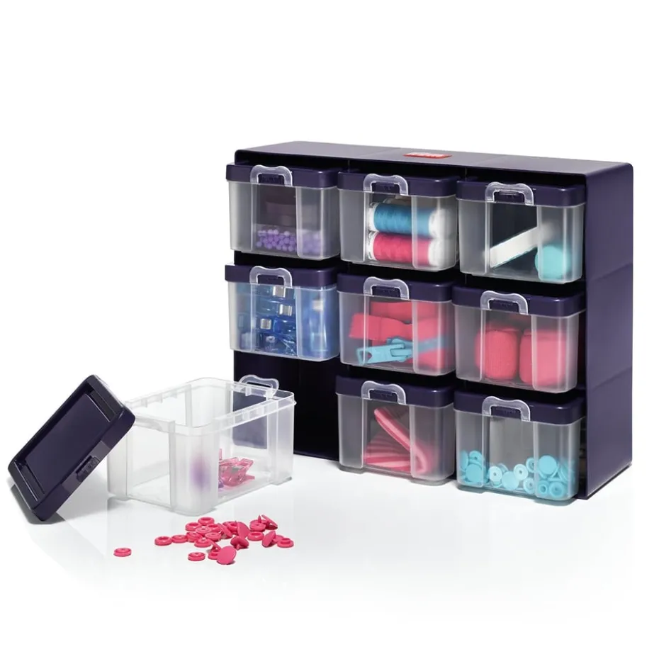 Prym Organizer box with 9 boxes