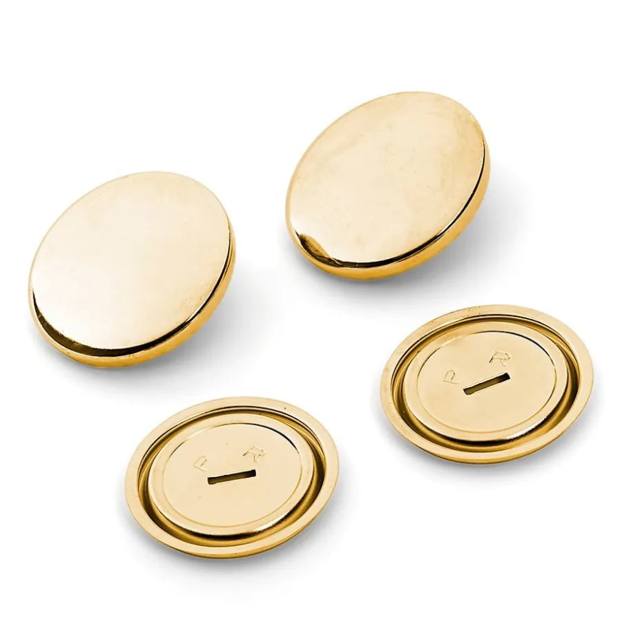 Prym Overtrekkbare knapper 29mm 3stk Gull