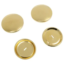 Prym Overtrekkbare knapper 38mm 2stk Gull