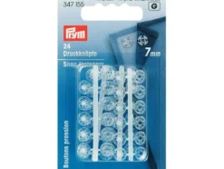 Prym Patentknapper 7mm 24stk – Transparent