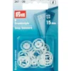 Prym Patentknapper 15mm 6stk – Transparent
