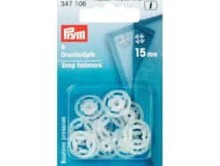 Prym Patentknapper 15mm 6stk – Transparent