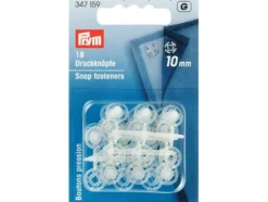 Prym Patentknapper 10mm 18 stk – Transparent