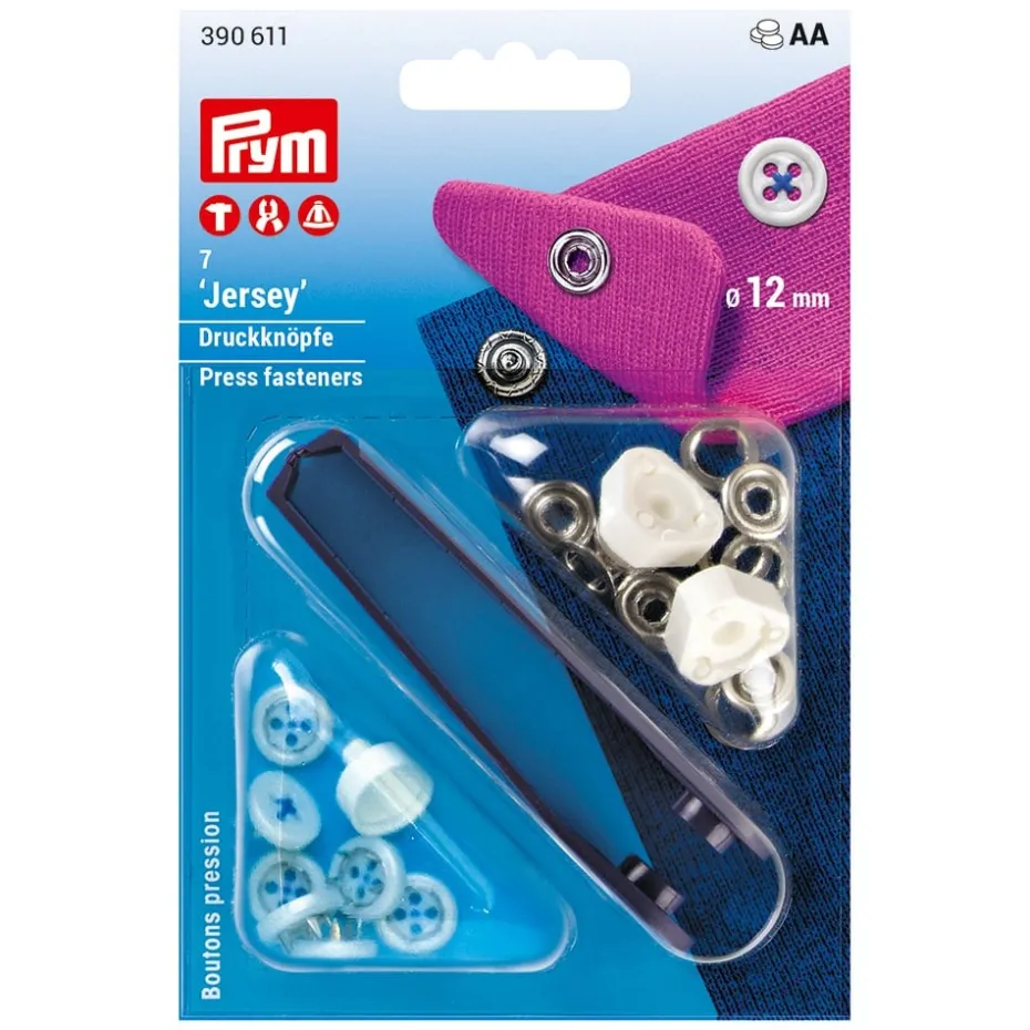 Prym Patentknapp Jersey 12mm – Blå