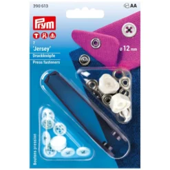 Prym Patentknapp Jersey 12mm – Sort