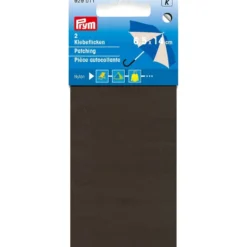 Prym Reparasjonslapp Nylon selvklebende 6,5x14cm – Brun