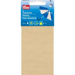 Prym Reparasjonslapp Nylon selvklebende 6,5x14cm – Beige