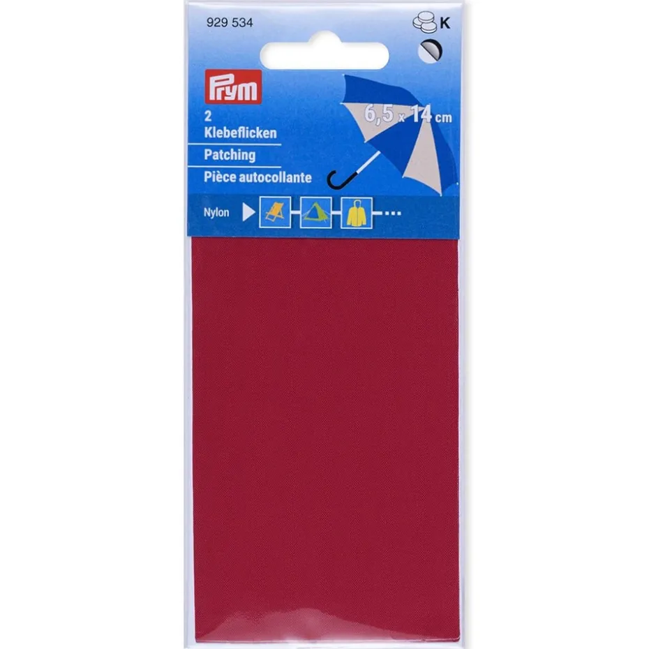 Prym Reparasjonslapp Nylon selvklebende 6,5x14cm – Fuchsia