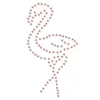 Prym Rhinestone transfer Flamingo rose gold