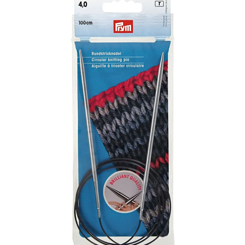 Prym Rundpinne Messing – 4,0 – 100cm