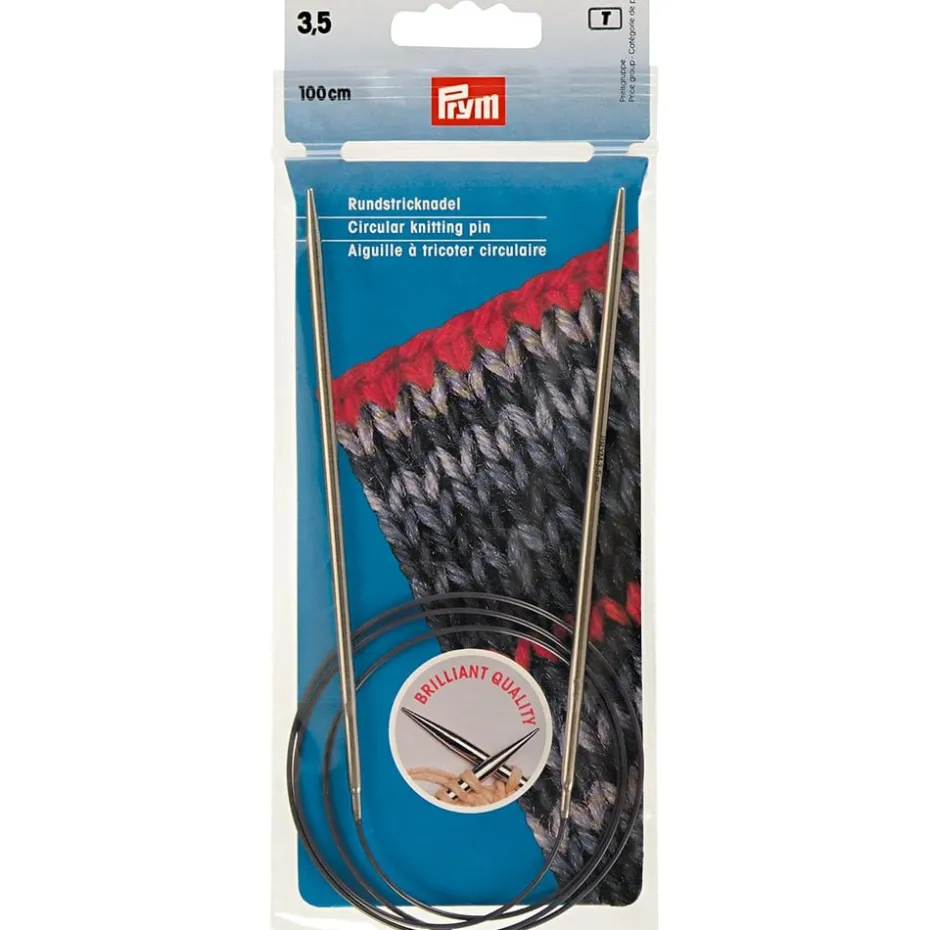 Prym Rundpinne Messing – 3,5 – 100cm