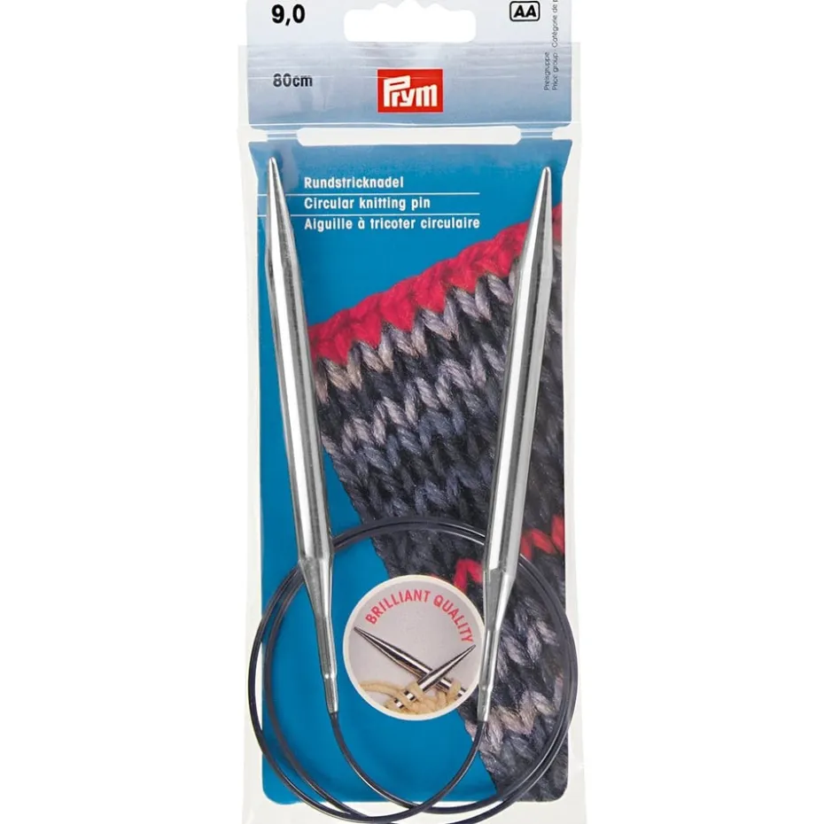 Prym Rundpinne Messing – 9,0 – 80cm
