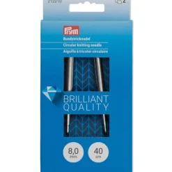 Prym Rundpinne Messing – 8,0 – 40cm