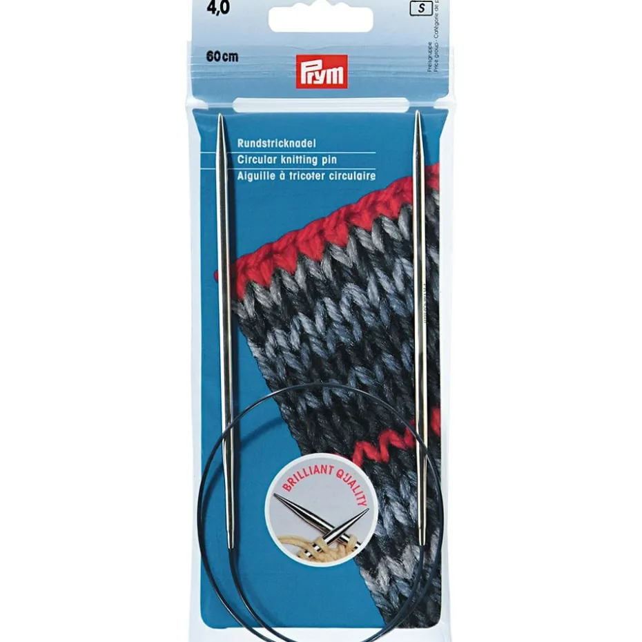 Prym Rundpinne Messing – 4,0 – 60cm