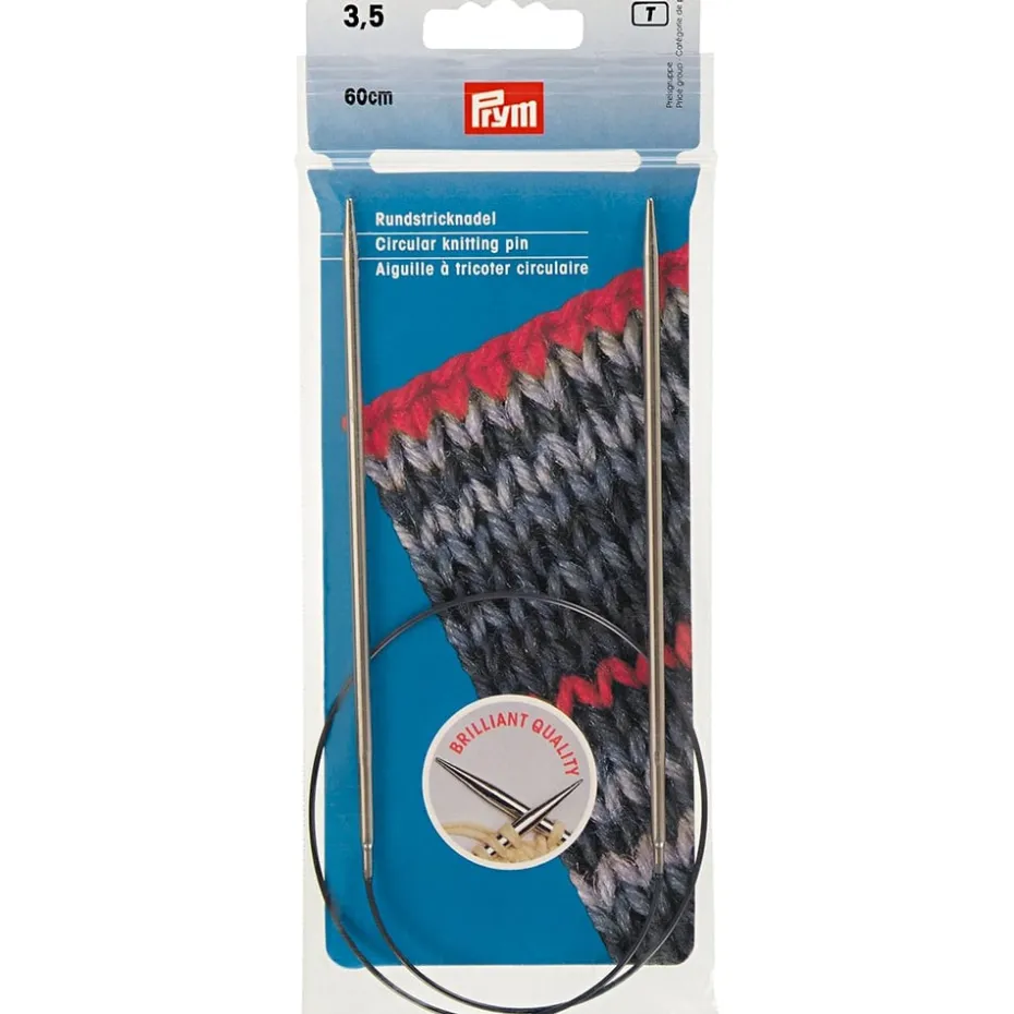 Prym Rundpinne Messing – 3,5 – 60cm
