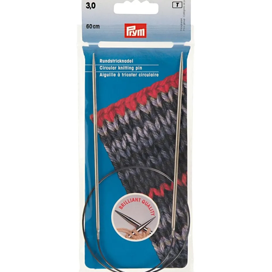 Prym Rundpinne Messing – 3,0 – 60cm
