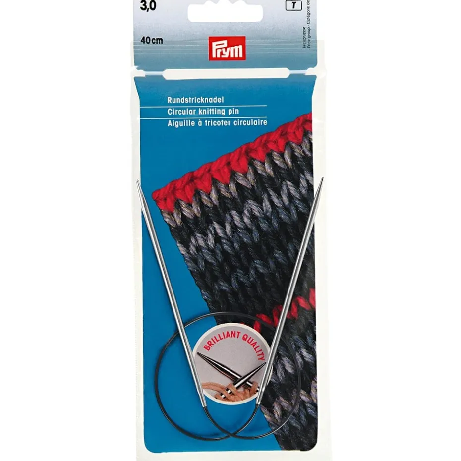 Prym Rundpinne Messing – 3,0 – 40cm
