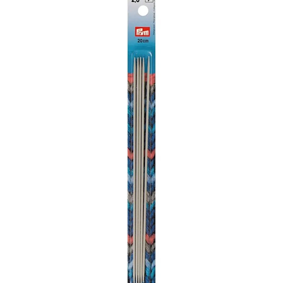 Prym Settpinne ALU 5stk – 2,0 – 20cm