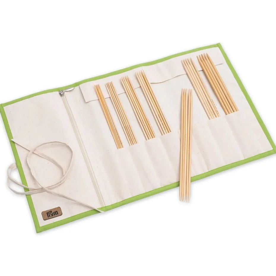 Prym 1530 Settpinnesett Bambus – 2,0-4,5mm – 7stk