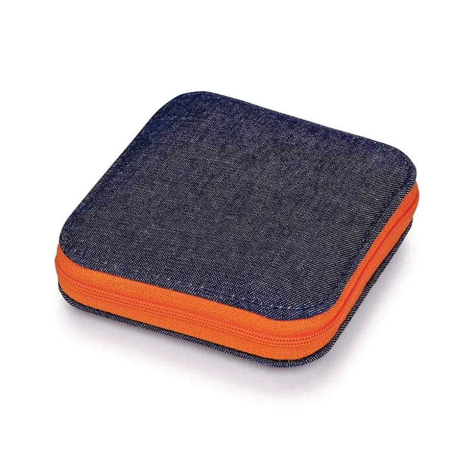 Prym Sewing kit Sysett – Denim m/oransje glidelås