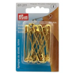 Prym Sikkerhetsnåler messing 3 – 50mm – Gull