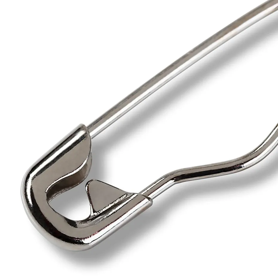 Prym Sikkerhetsnåler 19mm – Sølv – 10stk