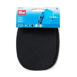 Prym Skinn lapper sy 2stk 10x14cm. sort