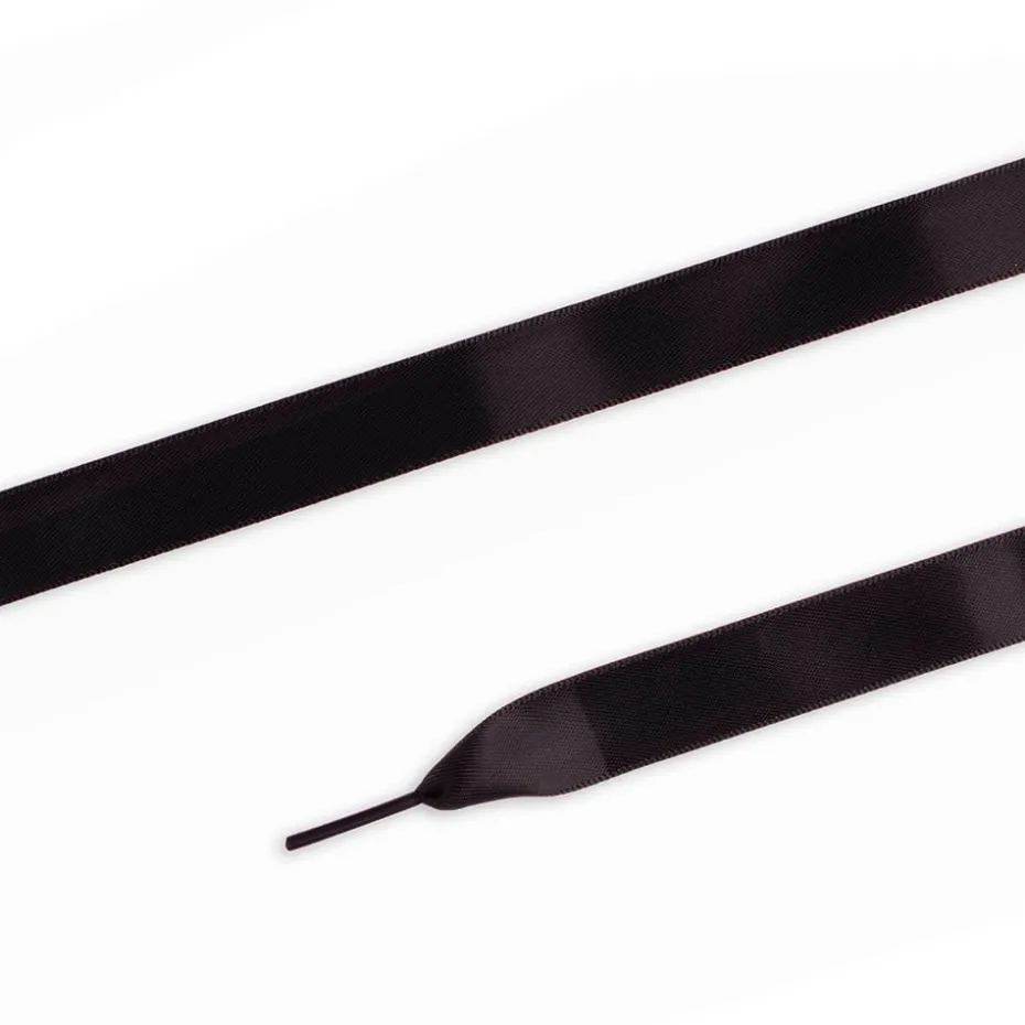 Prym Skolisse Flat satin 15mmx100cm – Sort