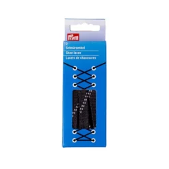 Prym Skolisse Flat water-repel. 10mmx100cm – Sort/hvit