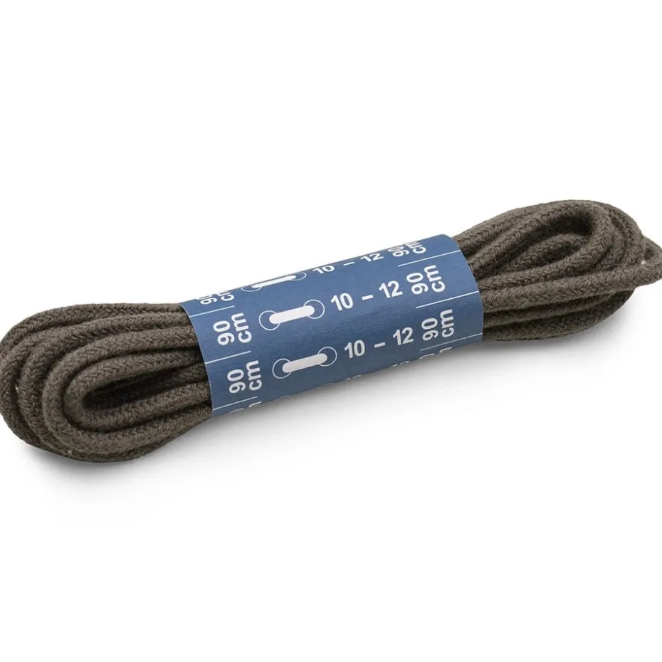 Prym Skolisse – Rund 3mm 90cm Mørk Grå – 2stk