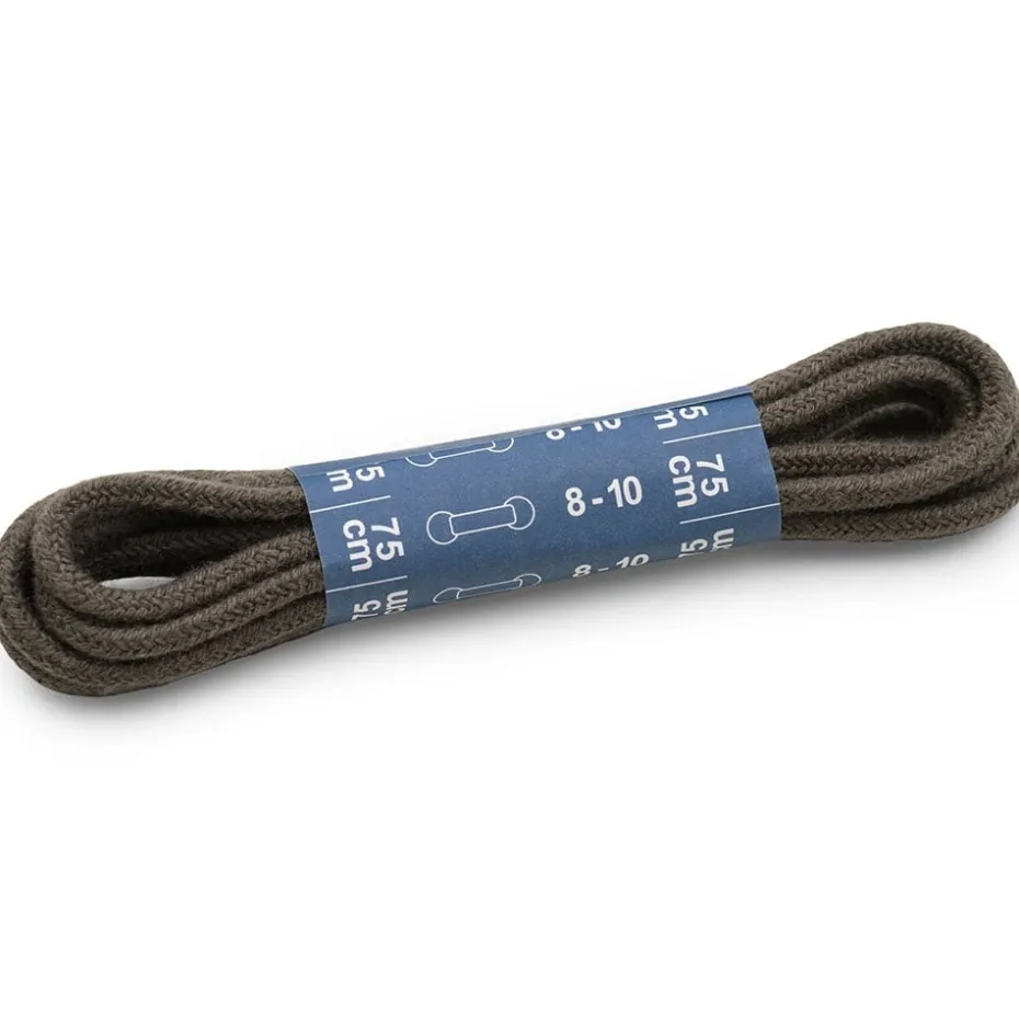 Prym Skolisse – Rund 3mm 75cm Mørk Grå – 2stk