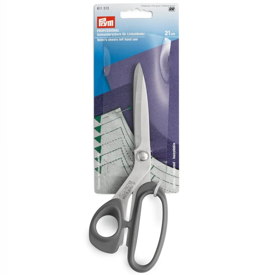 Prym Skreddersaks PROFESSIONAL – 21cm Venstrehånd rustfri