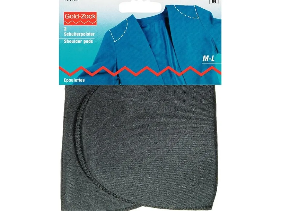 Prym Skulderpute M-L – Sort – 2stk u/feste