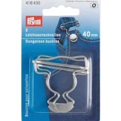 Prym Spenne 40mm – 2stk Sølv