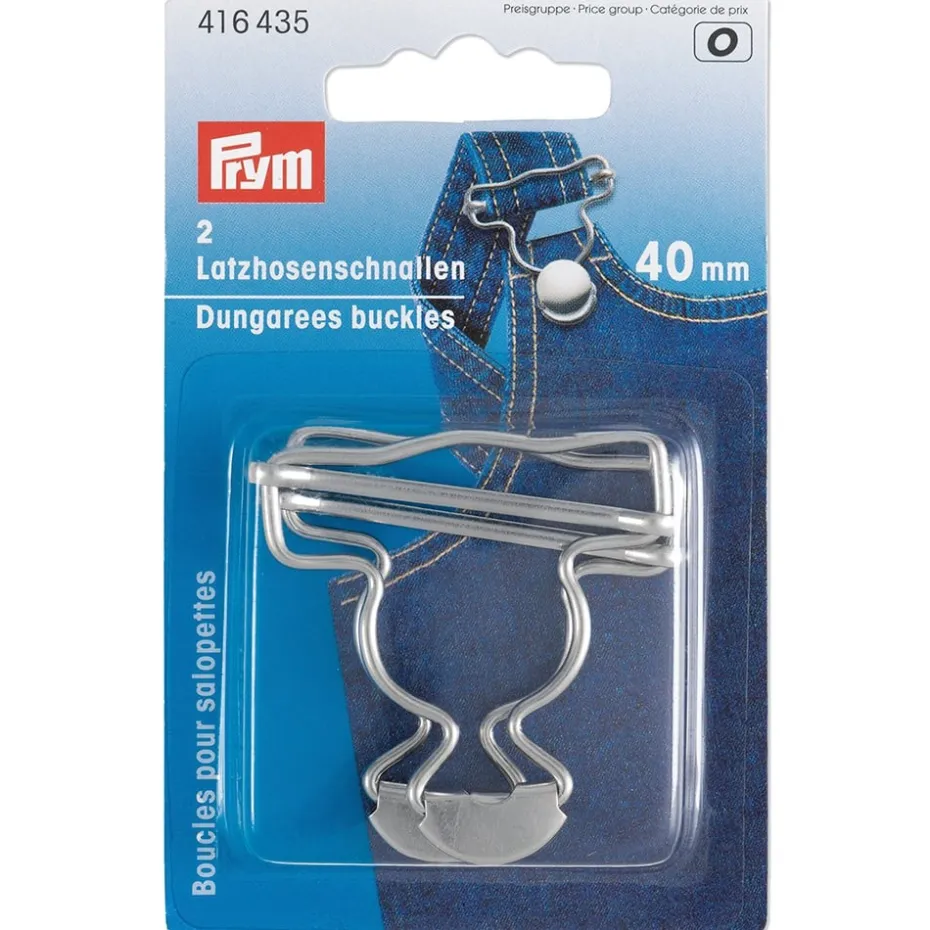 Prym Spenne 40mm – 2stk Sølv