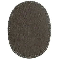 Prym Strykelapp Bomull – 8x11cm 2stk – Grå