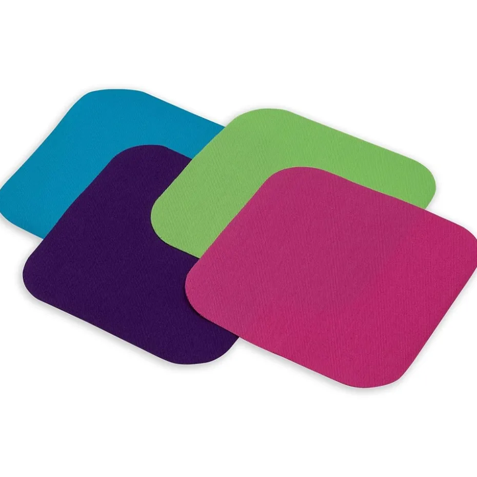 Prym Strykelapper – 13x13cm – Grønn, turkis, rosa & lilla
