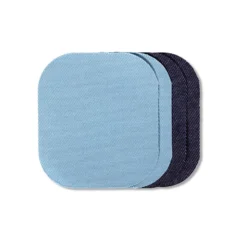 Prym Strykelapp Jeans/Denim – 8x9cm 2par – Lys blå/blå