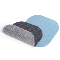 Prym Strykelapp Jeans/Denim – 8x9cm 2par – Lys blå/blå